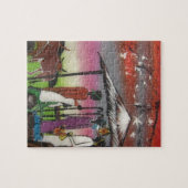 Puzzle Scène africaine de nativité de Noël (Horizontal)