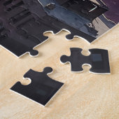 Puzzle Scène Cityscape rose Sunset (Côté)