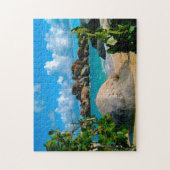 Puzzle Scène côtière des îles Vierges américaines. (Vertical)