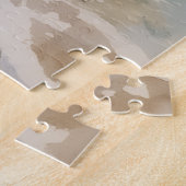 Puzzle Scène de curiosité de la plage de Basenji (Côté)