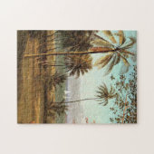 Puzzle Scène de Floride, peinture d'art fin, (Horizontal)