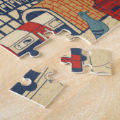 Puzzle Scène de griffonnage de Londres (Côté)