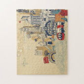 Puzzle Scène de griffonnage de Londres (Vertical)