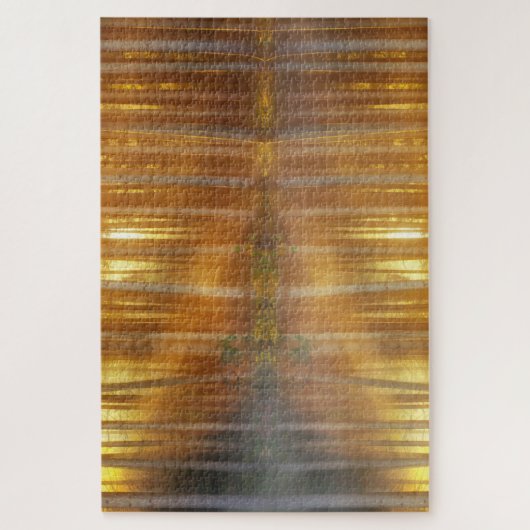 Puzzle Scène de la forêt de Misty (Vertical)