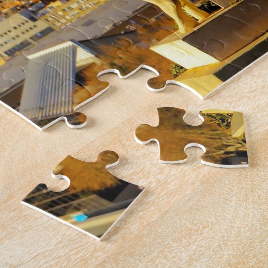 Puzzle Scène De La Rue De Barcelone. (Côté)