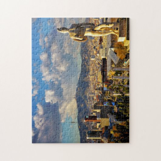 Puzzle Scène De La Rue De Barcelone. (Vertical)