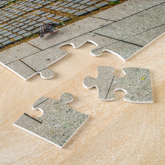 Puzzle Scène De La Rue De Barcelone. (Côté)