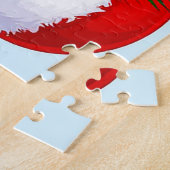 Puzzle Scène de l'Arbre de Noël de Santa pour s'amuser pe (Côté)