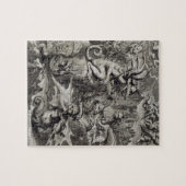 Puzzle Scène de l'enfer, illustration de partie Cha du (Horizontal)