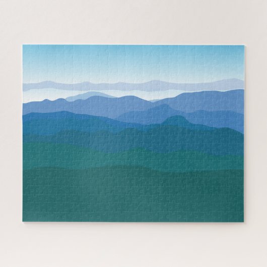 Puzzle Scène de montagne (Horizontal)
