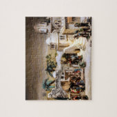 Puzzle Scène de nativité installée pour Noël (Vertical)