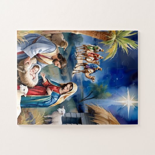 Puzzle Scène de Nativity (Horizontal)