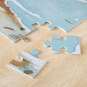 Puzzle Scène de plage (Côté)