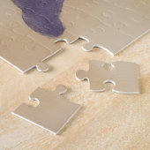 Puzzle Scène de plage avec Afghan Hound (Côté)