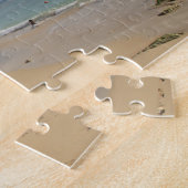 Puzzle Scène de plage ensoleillée de la Barbade. (Côté)
