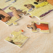 Puzzle Scène de plage, Fort Lauderdale, cru de la Floride (Côté)