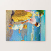 Puzzle Scène de plage par Edward Henry Potthast (Horizontal)