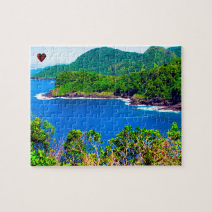 Puzzle Scène de plage samoane