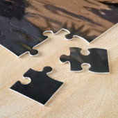 Puzzle Scène de plage Sérénité au coucher du soleil (Côté)