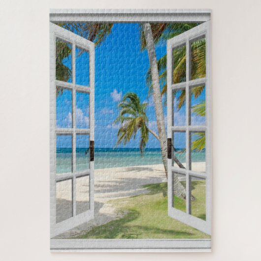 Puzzle Scène de plage sur le thème côtier unique de 1000  (Vertical)