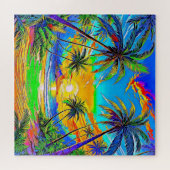 Puzzle Scène De Plage Tropicale (Horizontal)