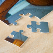 Puzzle Scène de rue à Barcelone. (Côté)