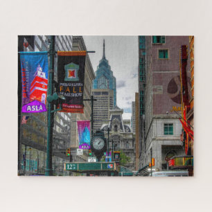 Puzzle Scène de rue Philadelphie