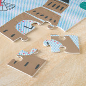 Puzzle Scène de ville du Royaume-Uni (Côté)