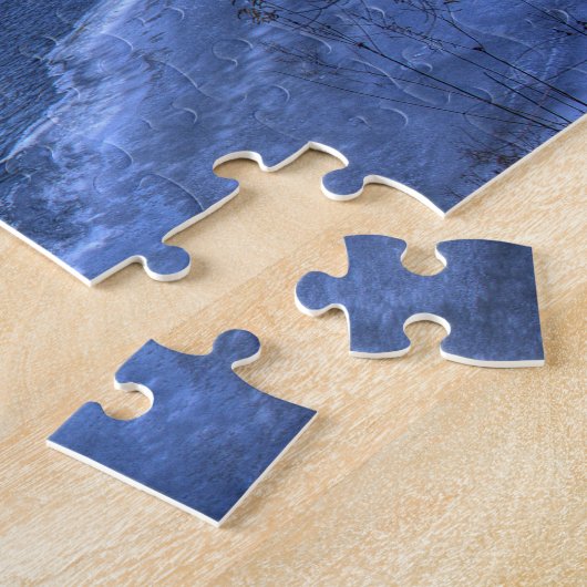 Puzzle Scène d'hiver Wisconsin. (Côté)