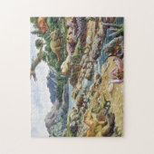 Puzzle Scène Dinosaure (Vertical)