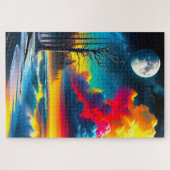 Puzzle Scène du coucher du soleil (Horizontal)