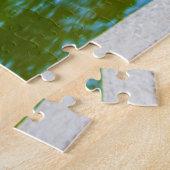 Puzzle Scène du parc Keukenhof avec canard, Pays-Bas (Côté)
