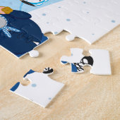 Puzzle Scène faite sur commande de neige de Noël (Côté)
