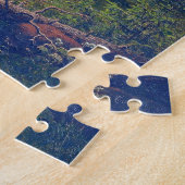 Puzzle Scène forestière avec taureau et vache Moose Carl  (Côté)