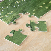 Puzzle Scène historique du cimetière celtique de Clonmacn (Côté)