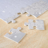 Puzzle Scène hivernale enneigée avec faune de cerfs mulet (Côté)