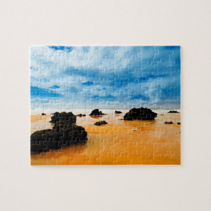 Puzzle Scène Jeu Puzzle-Plage