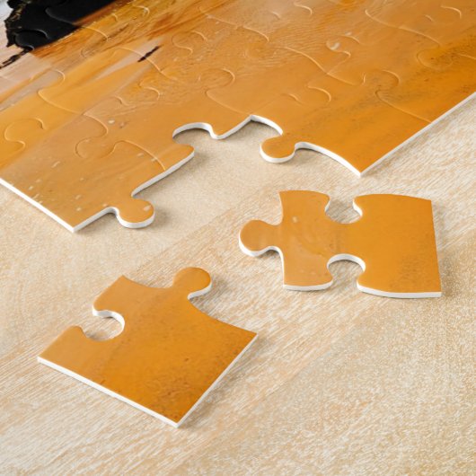 Puzzle Scène Jeu Puzzle-Plage (Côté)