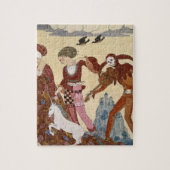 Puzzle Scène médiévale par Georges Barbier (Vertical)