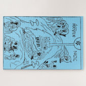 Puzzle Scène minimale de la Nativité orthodoxe (Horizontal)