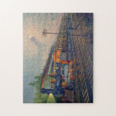 Puzzle Scène nocturne sur le New York Central Railroad (Vertical)