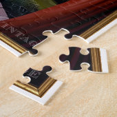 PUZZLE SCÈNE PEINTE D'UN PARC DE VILLE VERS 1900 (Côté)
