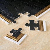PUZZLE SCÈNE PEINTE D'UN PARC DE VILLE VERS 1900 (Côté)