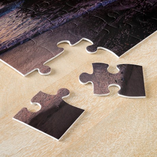 Puzzle Scène Puzzle-Coucher De Soleil (Côté)