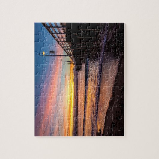 Puzzle Scène Puzzle-Coucher De Soleil (Vertical)