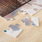 Puzzle Scène Retro Car & Blooming Boutique (Côté)