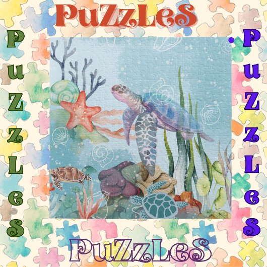 Puzzle Scène sous-marine