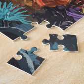 Puzzle Scène sous-marine de sirène enchantée (Côté)