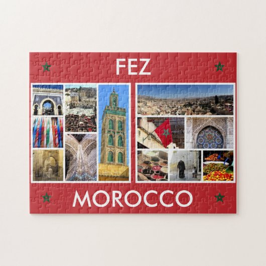 Puzzle scènes du maroc fez (Horizontal)