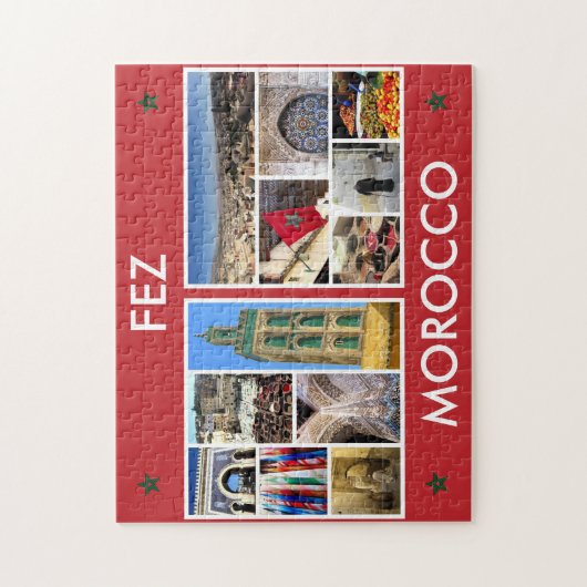 Puzzle scènes du maroc fez (Vertical)